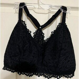 Auden Lightly Lined Lace Bralette sz 2X